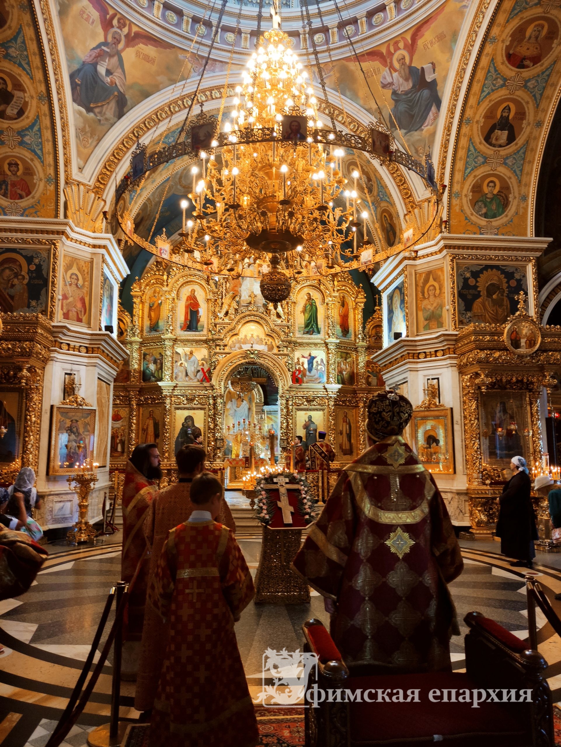 Служение митр.Никона в праздник Происхождения Честных Древ Креста Господня: фото 7